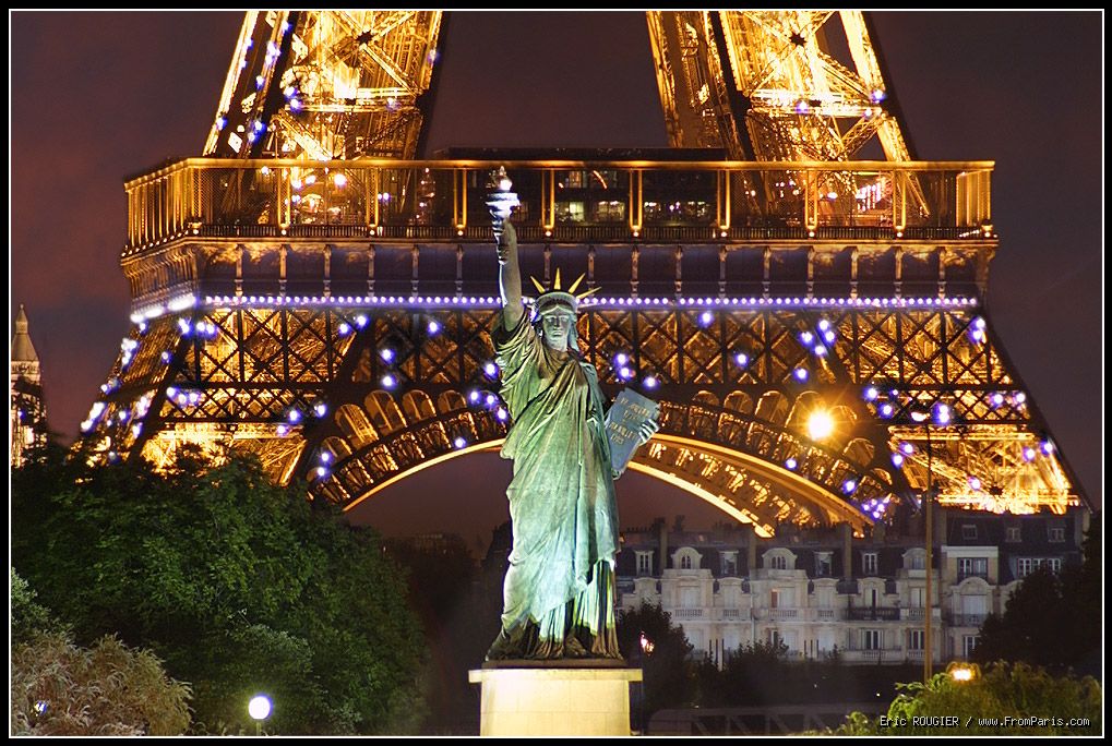 Статуя свободы в люксембургском саду в париже фото